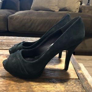Peep Toe Nine West Heel
